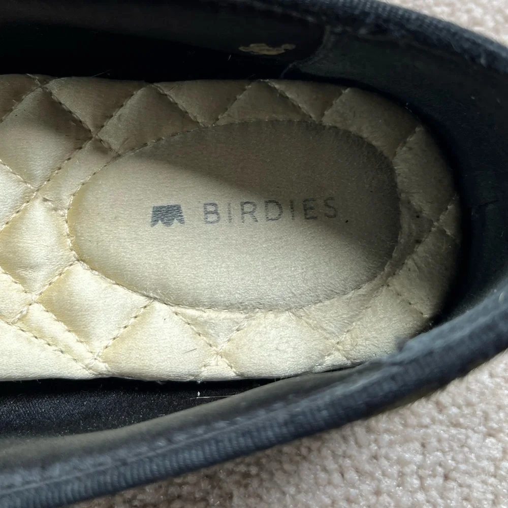 Birdies Green & Black Camo Calf Hair Blackbird Slip On Flats Shoes Sz. 7 - Picture 3 of 5